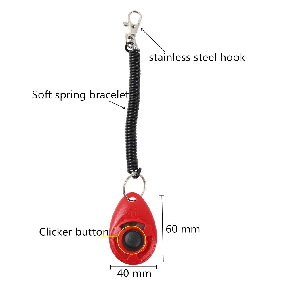 Dog Training Clicker with Keychain